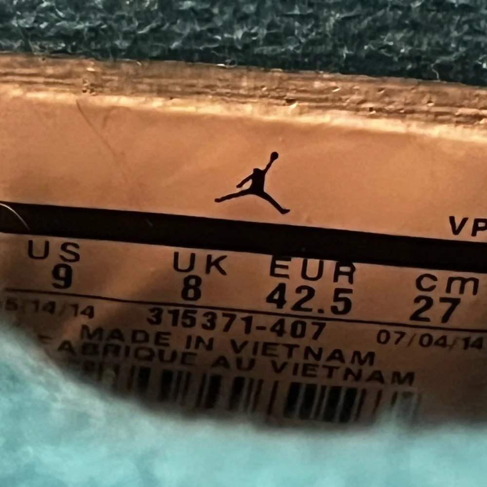Nike Air Jordan Spizike 'Space Blue' 2014 Sz 9 Men